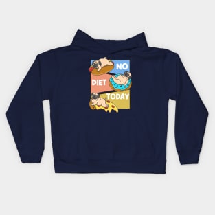 No Diet Today Kids Hoodie